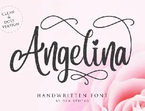 Angelina Script Typeface font