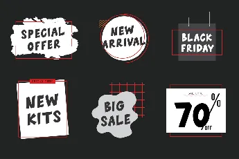 BLACK FRIDAY font