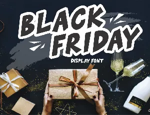 BLACK FRIDAY font