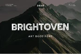 Brightoven font