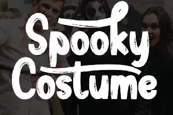 Spooky Costume font