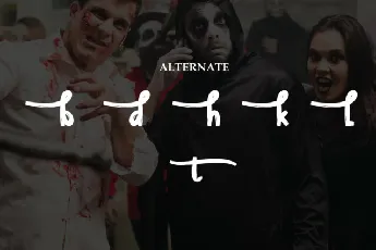 Spooky Costume font