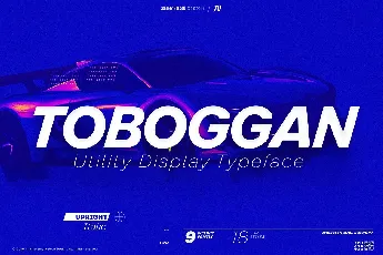 Toboggan font