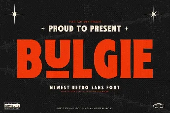 Bulgie font