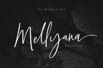 Mellyana font