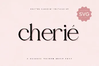 CherieDEMO font