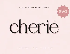 CherieDEMO font