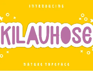 Kilauhose font