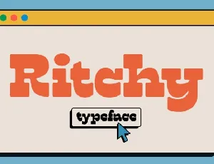 Ritchy font