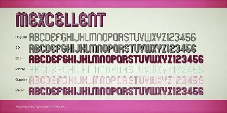 Mexcellent font