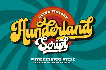 Hunderland font