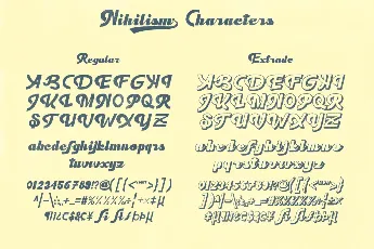 Nihilism DEMO font