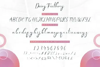 Daisy Facthory Demo font