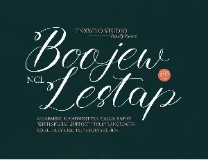 NCL Boojew Lestap font