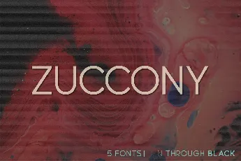 Zuccony font