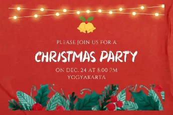 Christmas Brush font