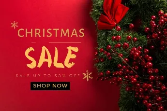 Christmas Brush font