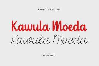 Kawula Moeda font