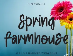 Spring Farmhouse font