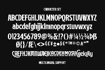 Justinas Display font