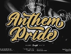 Anthem Pride font