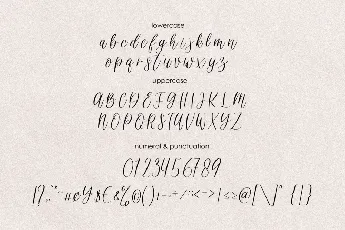 Blystnutter Demo font