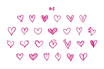 Handlove font