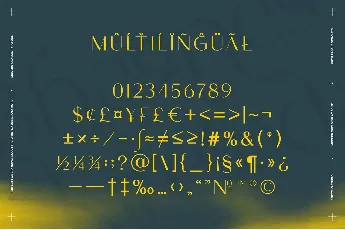 NCL Bhagnes Kirefoda font