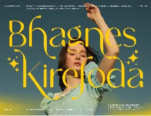 NCL Bhagnes Kirefoda font