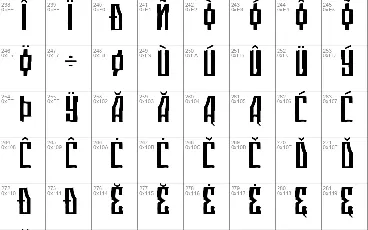 Ranyeski font