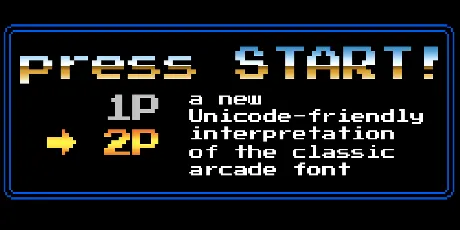 Press Start 2P font