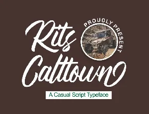 Rits Calltown font