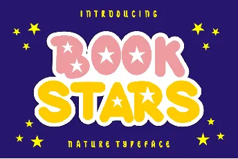 Book Stars font