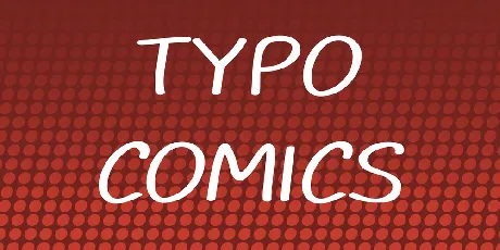 TYPO COMICS Family font