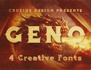 Geno font