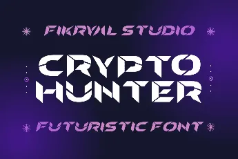 Crypto Hunter font