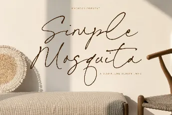 Simple Mosquita font