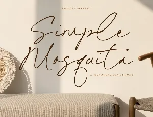 Simple Mosquita font