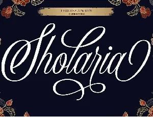 Sholaria font