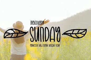 Sunday Handwritten font