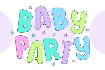 Basic party font