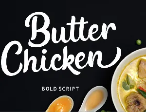 Butter Chicken font