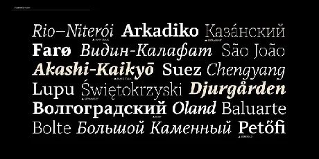 Audela Family font