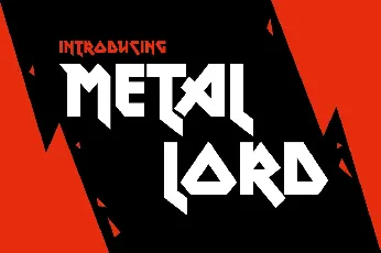 Metal Lord font