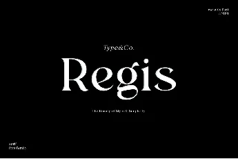 Regis Typeface font