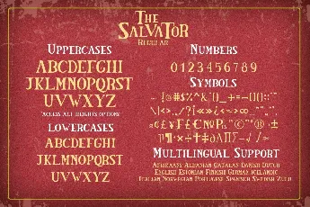 The Salvator font