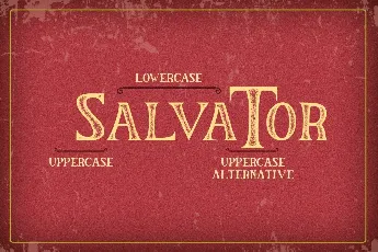 The Salvator font