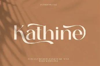 Kathine font