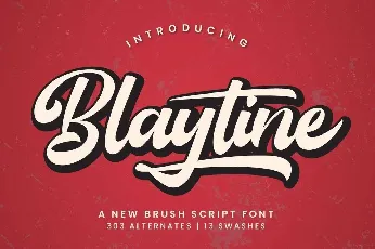 Blaytine font