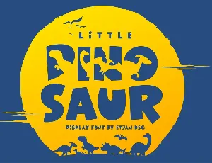 Little Dinosaur font